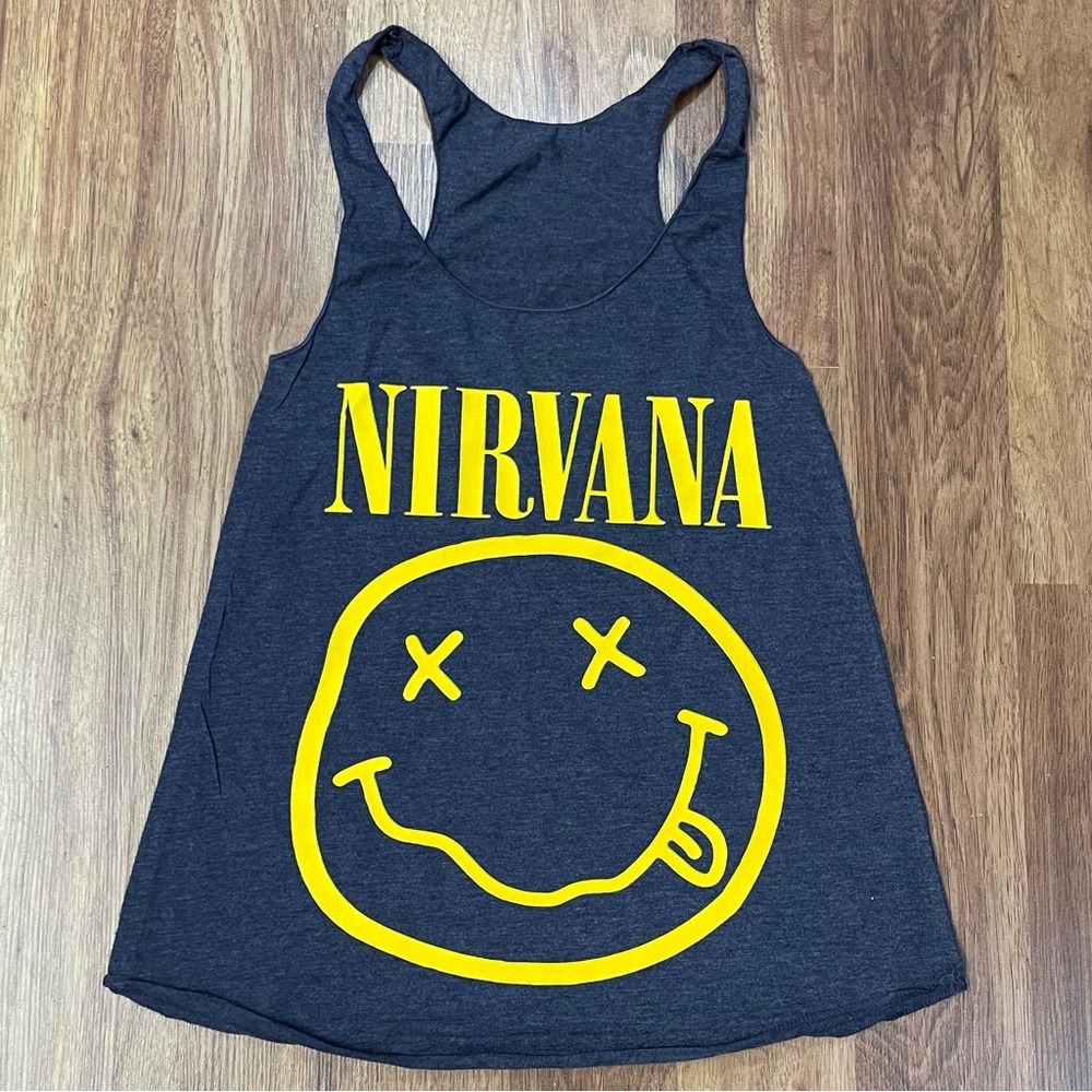 Ladies Nirvana Racerback lightweight Tank Top navy blue